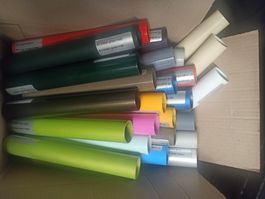 Farbrohrsatz Alu Farbig für Bastler und Künstler ca. 100Stk