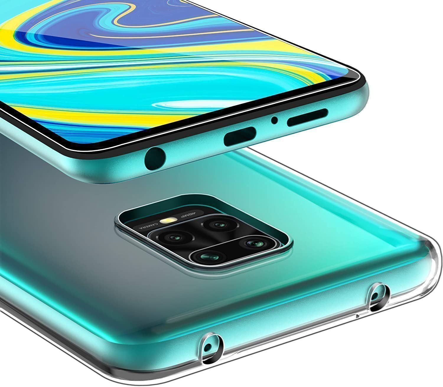 Cover & Protezioni schermo: Xiaomi Redmi Note 9 Pro Hülle Etui Silikon CLEAR Case Cover – Nuovo e nell'imballaggio originale da Volketswil venduto da coverandmore 5