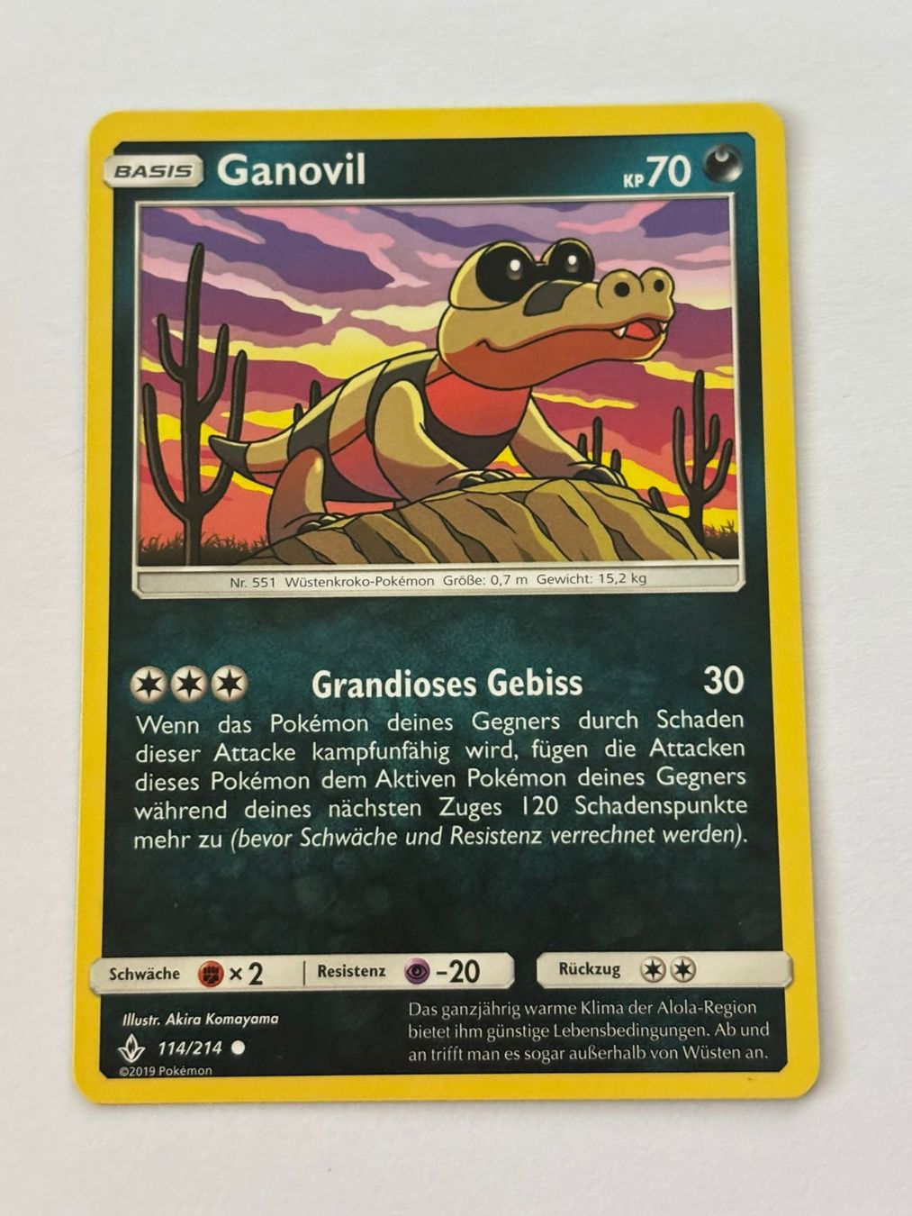 Pokémon Carte collezionabili: Ganovil 114/214 – Usato da Herisau venduto da Seyashop_2