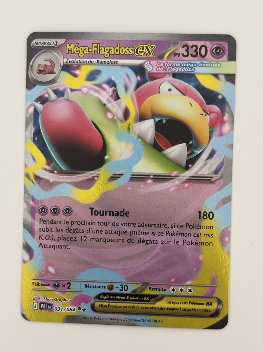 Pokémon Carte collezionabili: Carte Pokémon MEGA FLAGADOSS pbl 031 – Nuovo (secondo la descrizione) da lausanne venduto da helderj