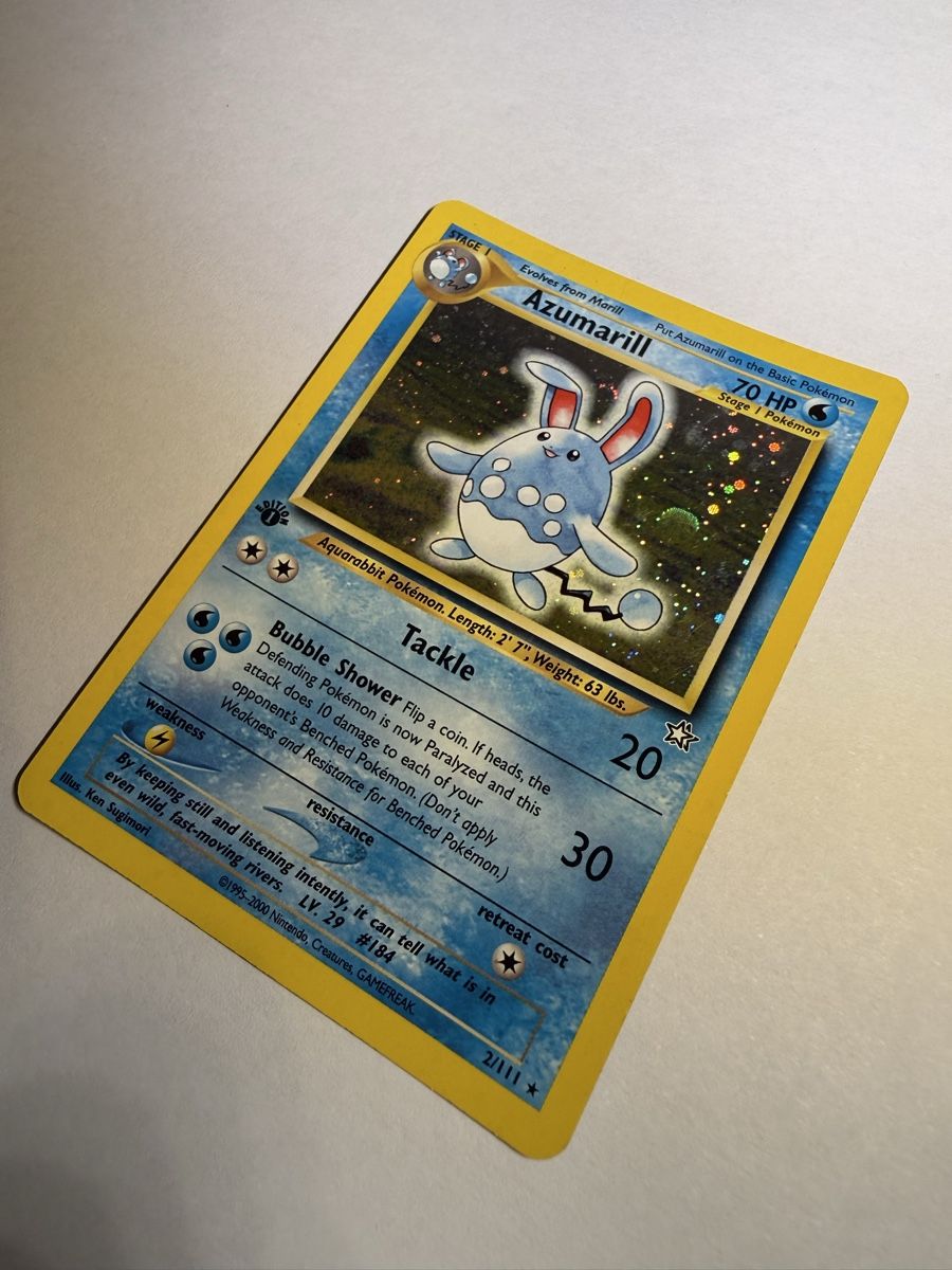 Pokémon Cartes à collectionner: Azumarill 2/111 holo english  – D'occasion à Lugano par ktm_7jr7 1