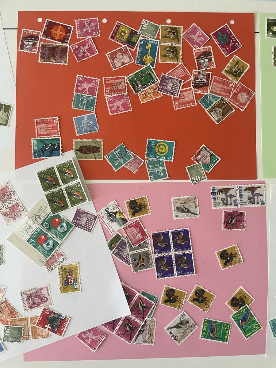 Tutti i francobolli: Briefmarken-Sammlung Schweiz – Nuovo (secondo la descrizione) da Grenchen venduto da BR2358 7