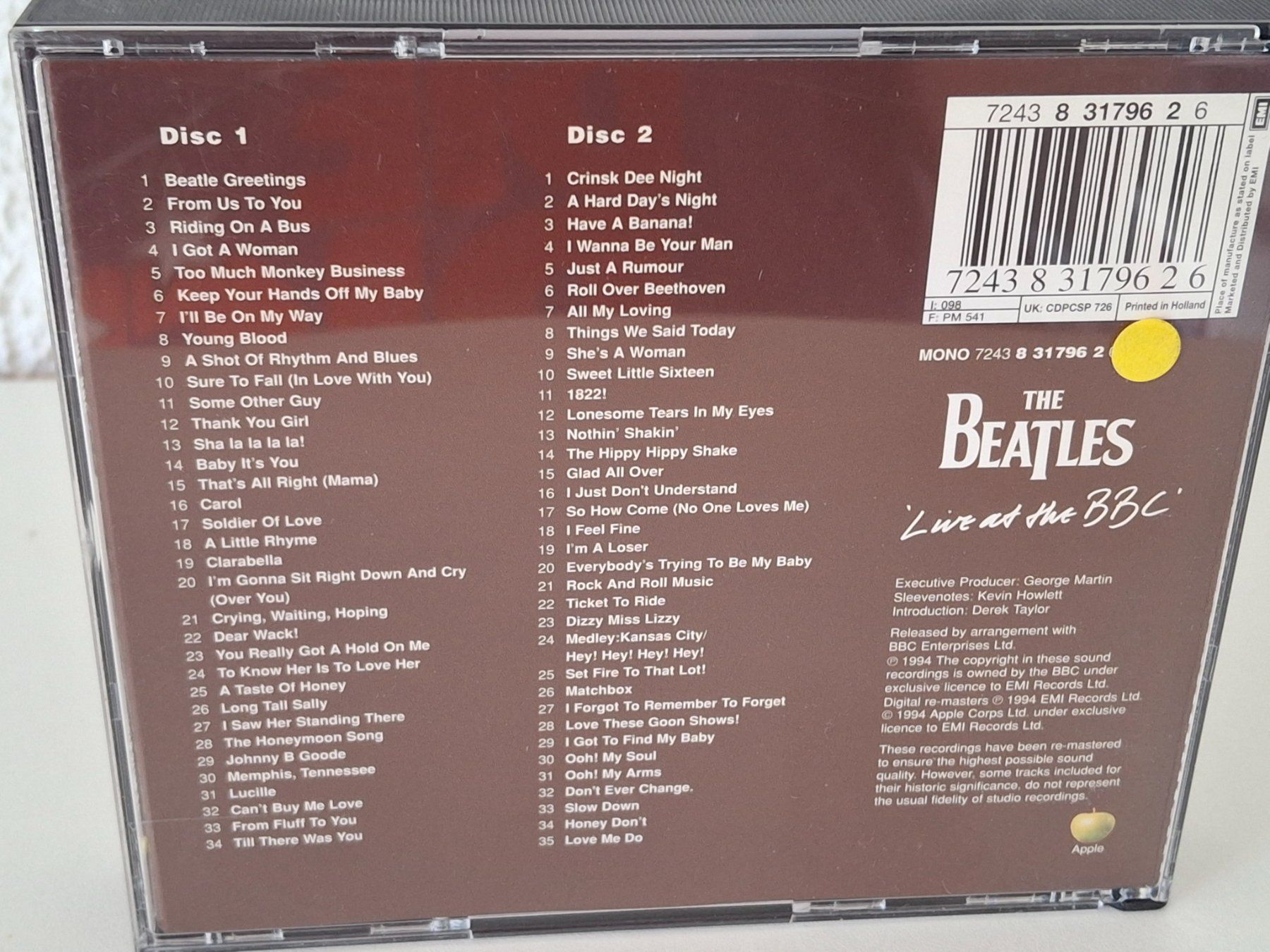 CDs: 2CD The Beatles - Live at the BBC – D'occasion à Aarberg par Jackup1 1