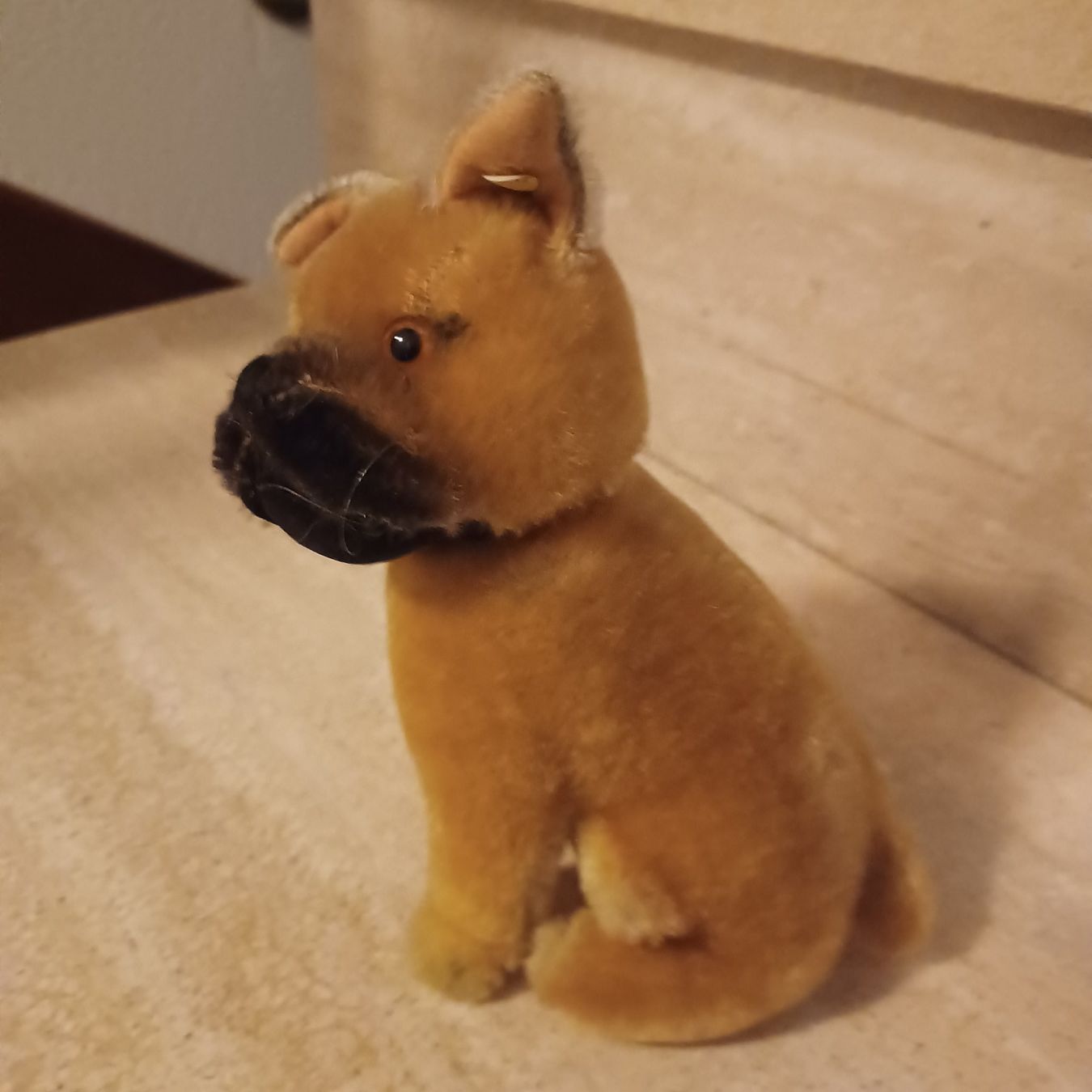Steiff Spielzeuge: süsser kleiner Boxer von Steiff 14 cm gross – Gebraucht aus Abtwil SG von luupsy