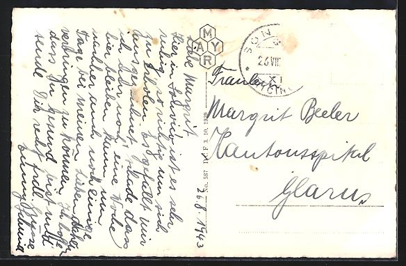 Cartes postales: Sonvico, Totalansicht mit Blick nach Lug – D'occasion à Berlin par bartko-reher 1