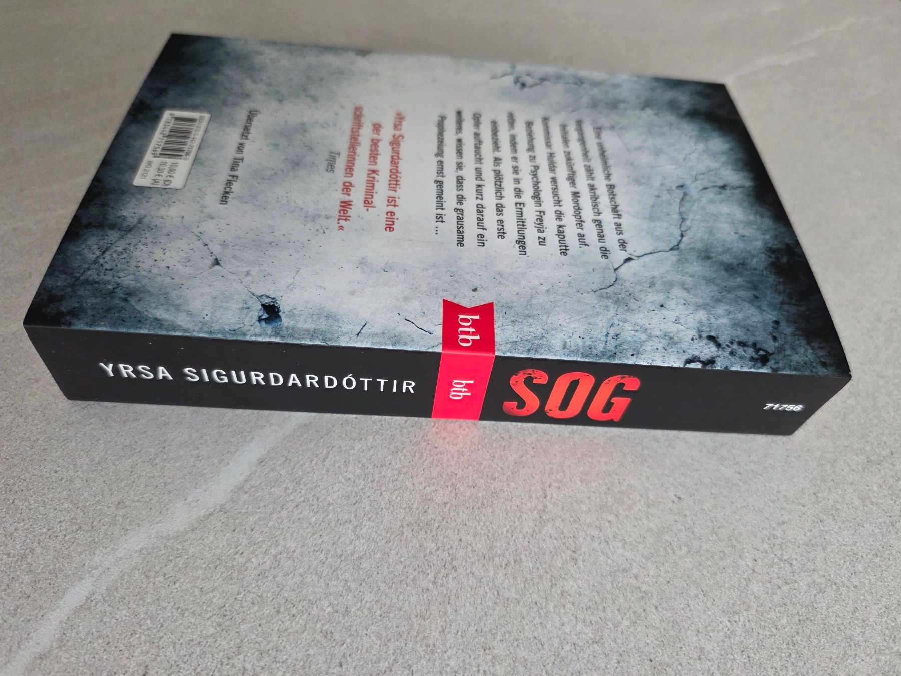 Libri: Yrsa Sigurdardóttir - SOG – Usato da Kaiseraugst venduto da Haubitz60 2
