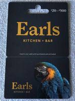 Earls  Geschenkkarten  ohne Guthaben und für Sammler 