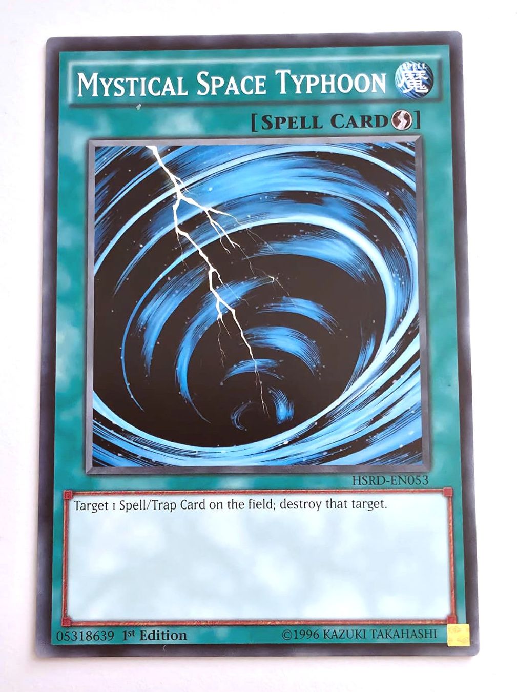 Yugioh Carte collezionabili: Mystical Space Typhoon - Yu-Gi-Oh! TCG – Usato da Zürich venduto da Zetto