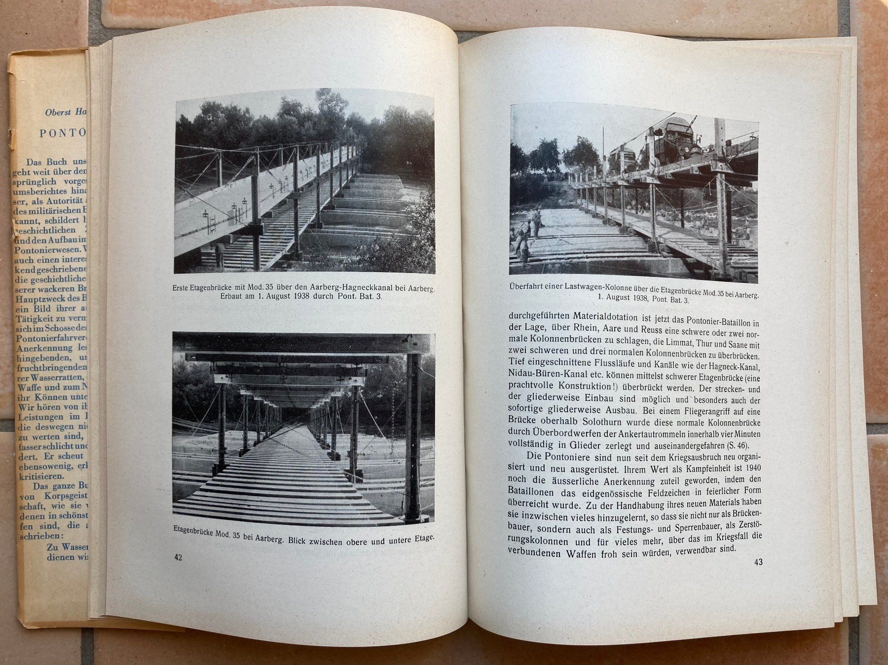 Livres: Pontoniere - Oberst Hans Müller 1945 – D'occasion à Versoix par Decapod 3