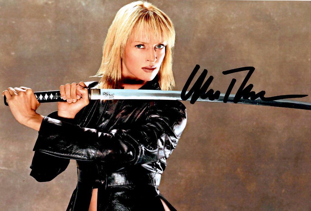 Autografi: Kill Bill UMA THURMAN / TOP AUTOGRAMM – Usato da Egg b. Zürich venduto da bunny-dieter
