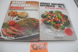 2 Stück Weight Watchers Kochbücher