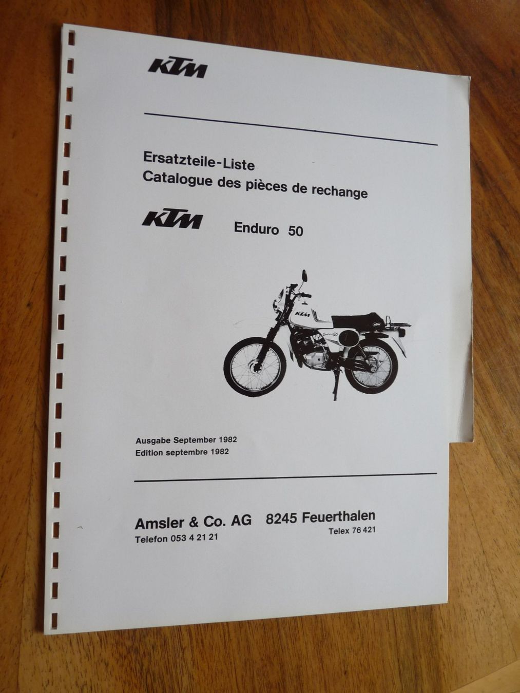 KTM Tutti i ricambio per moto: KTM Enduro 50 Ersatzteile Liste – Usato da Huttwil venduto da mof_8dpq