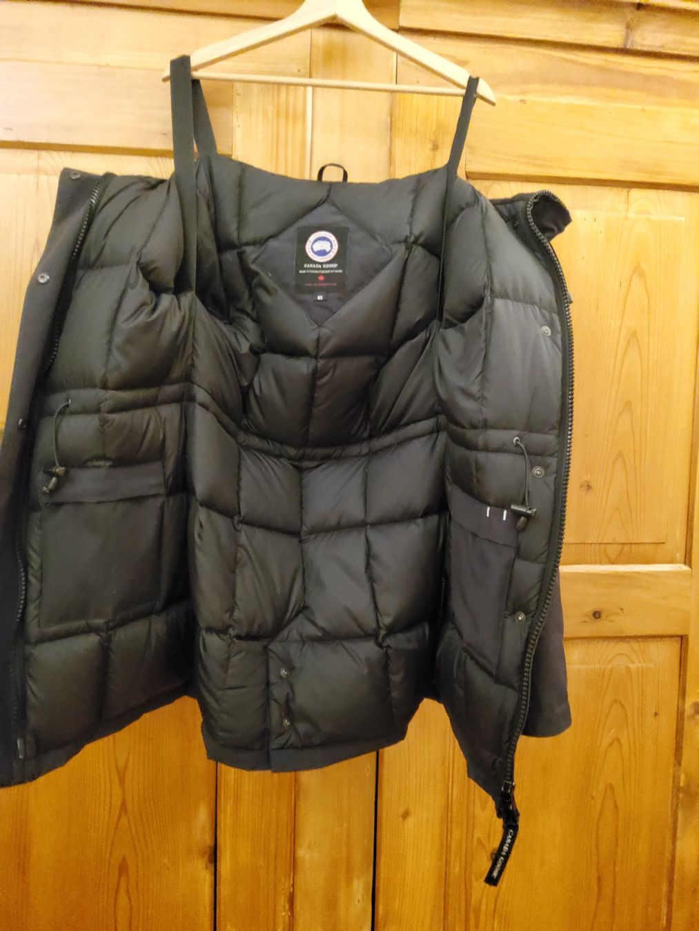 Canada Goose Giacche: Winterjacke Canada Goose, Damen M, blau – Usato da Zürich venduto da pos_dt2f 3