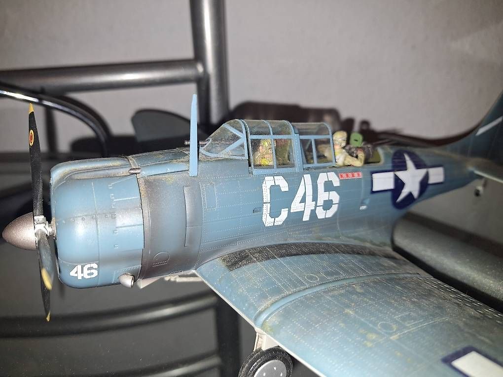Modellbausätze & Standmodelle: Maquette avion Dauntless SBD – Neu und originalverpackt aus Montet (Broye) von lab_2t8m 4