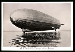 Fotografie Luftschiff LZ 127 Graf Zeppel