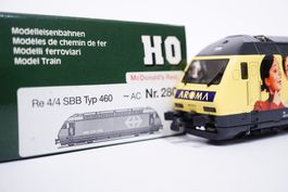 6Ω Hag 280 SBB Re 460 MC Donald's Restaurant
