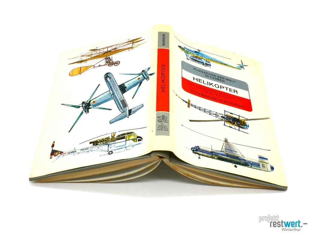 Libri: KENNETH MUNSON Helikopter – Usato da Winterthur venduto da Restwert_Winterthur 2