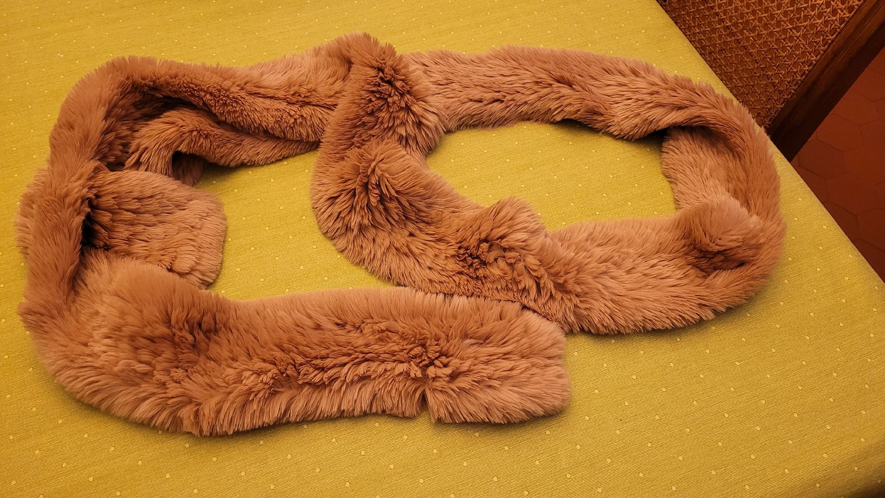 Marc Cain Foulard & Sciarpe: Marc Cain Rex Kanin Schal Camel – Nuovo (secondo la descrizione) da Winterthur venduto da Wohnhaus 2