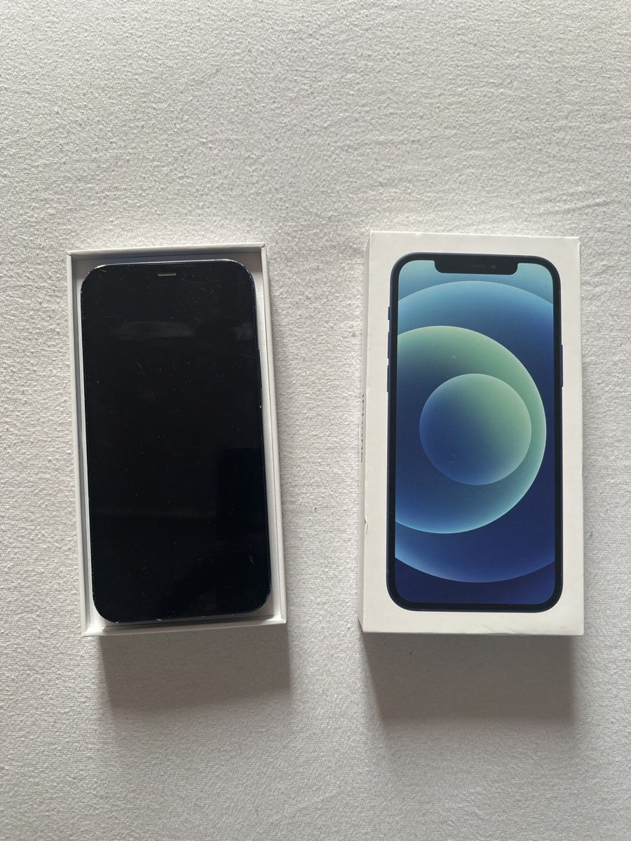 Apple Handys / Smartphones: iPhone 12 mini blue – Gebraucht aus Undervelier von