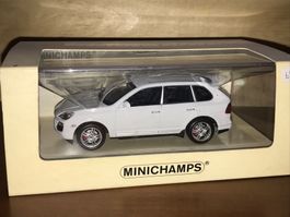 2007 Porsche Cayenne Turbo 1/43 linea bianco
