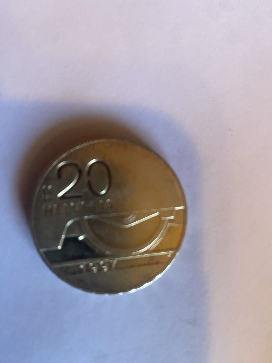 Tutti le monete: Gedenkmünze 20 fr – Usato da Menzingen venduto da Edelmuni7 2