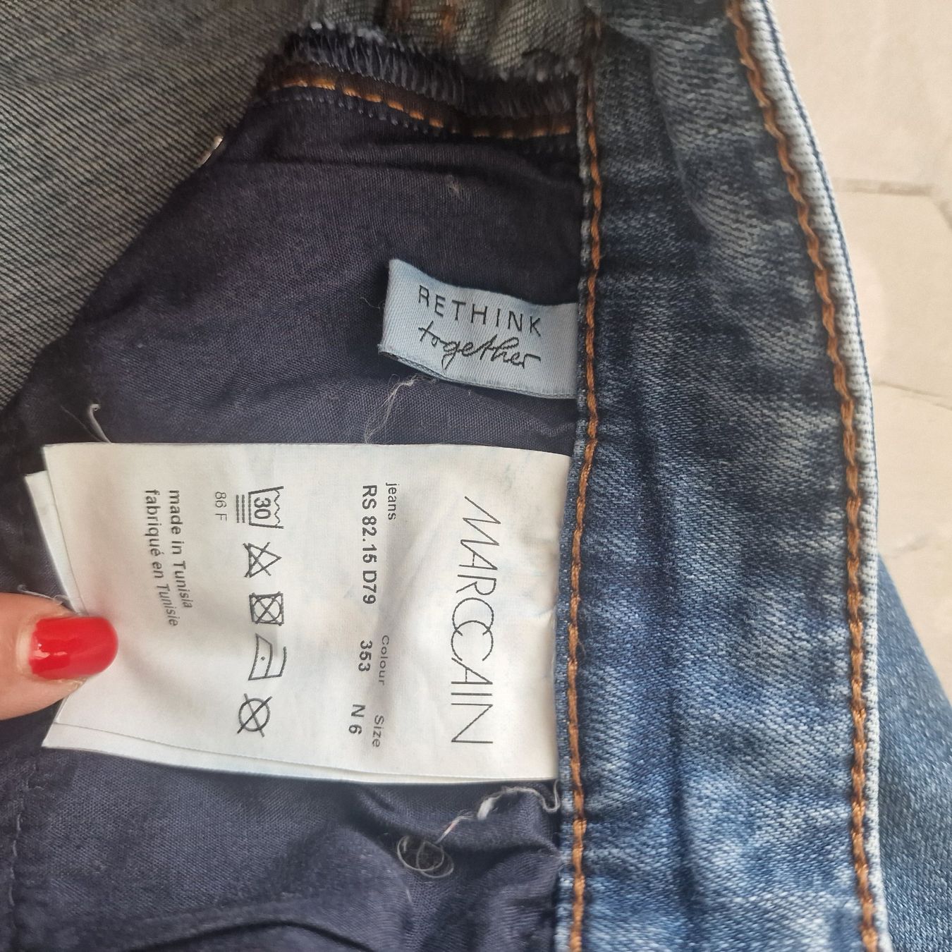Marc Cain Pantaloni: Damen Jeans Marc Cain N6 – Usato da Fieschertal venduto da dev_529b 3