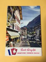 Saint Gingolph Douane FRA Suisse 1973 stark belebt