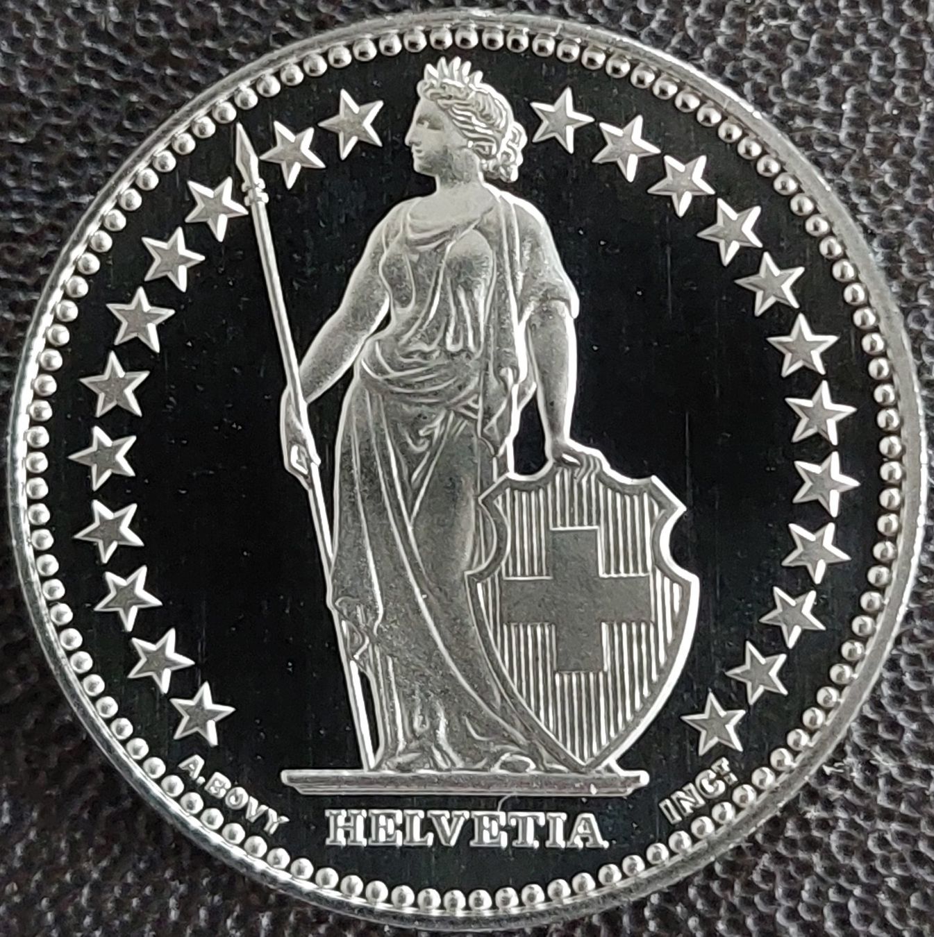 Tutti le monete: 2 Franken 2014 stgl. / aus Münzsatz – Nuovo (secondo la descrizione) da Arch venduto da coinsandmore 1