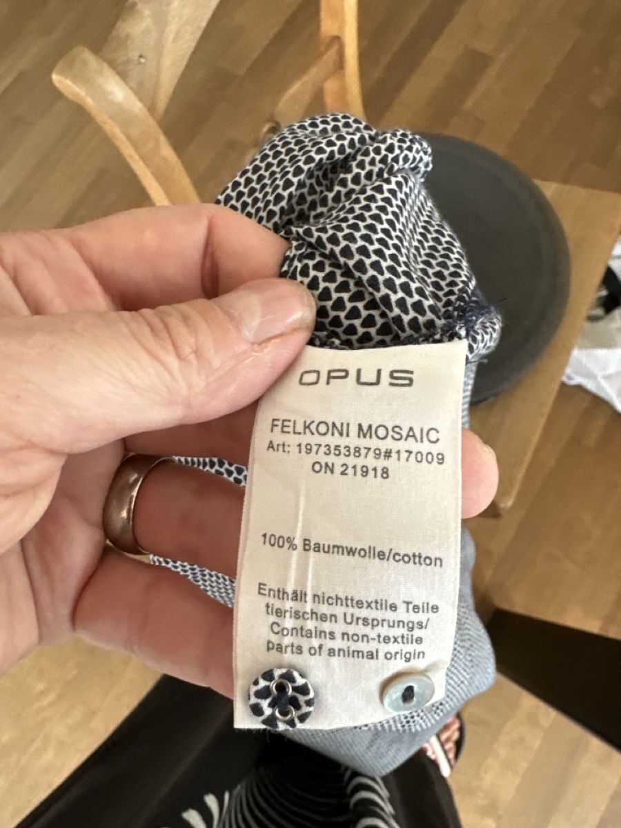 Opus Blusen: Superleichte Sommer OPUS Bluse, Gr. 42 – Gebraucht aus Watt von apfel70rot 4