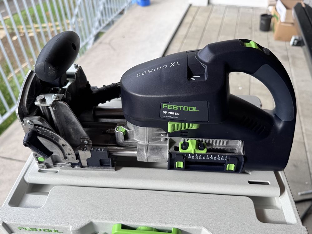 Festool Domino XL DF 700 EQ-Plus Fräse mit Zubehör! (Gebraucht) in ...