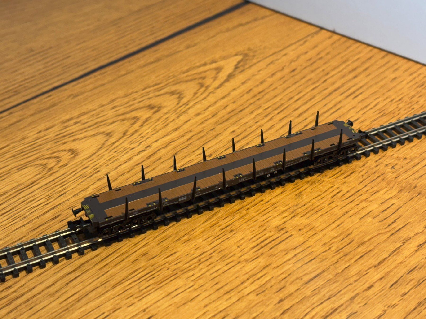 Modellini di ferrovie: L2424: Containerwagen (Spur N) – Usato da Birsfelden venduto da Birs_25 1
