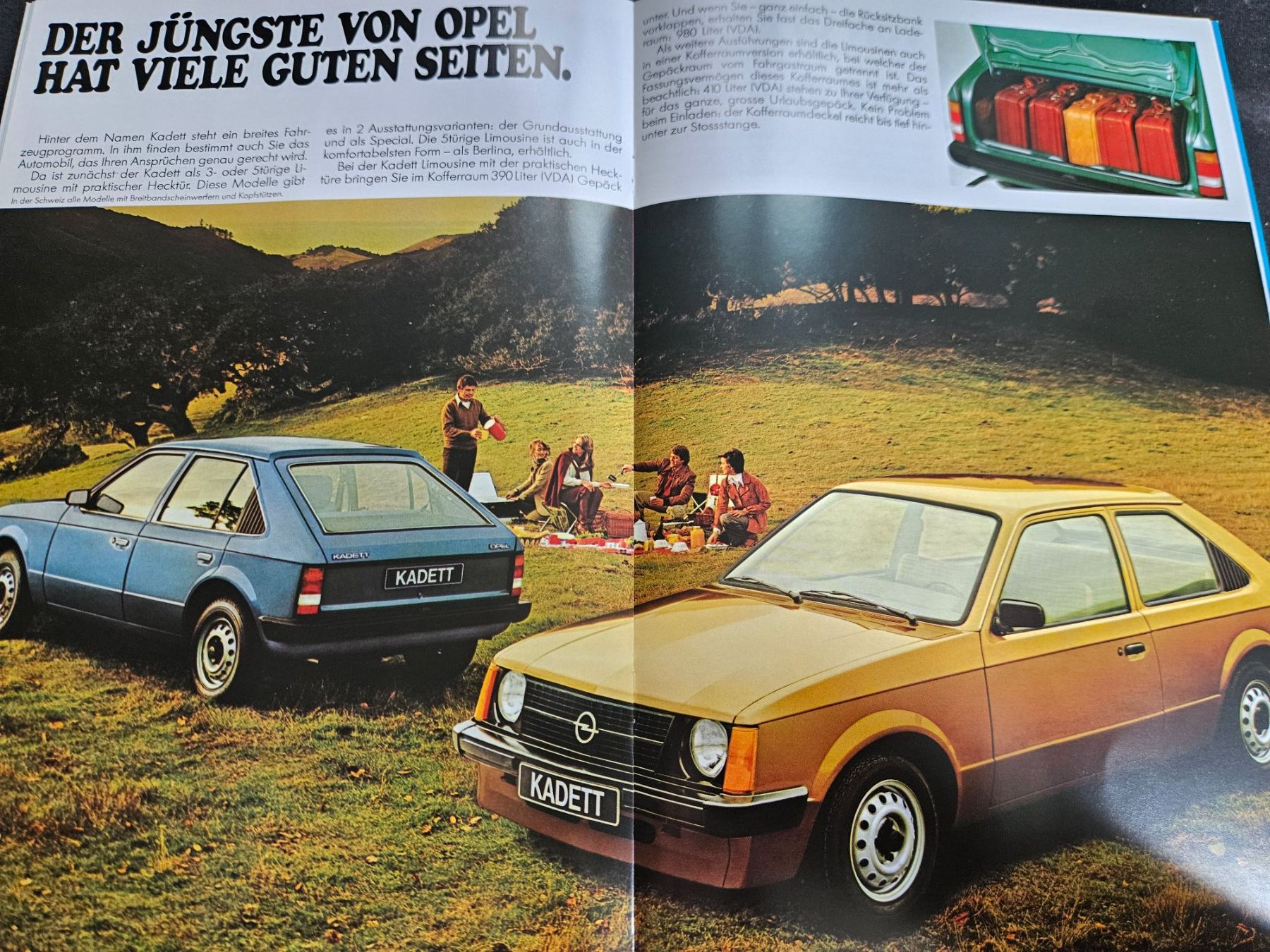 Opel Documenti: Opel Kadett Prospekt 1979 xx – Usato da Flawil venduto da sr1_f6st 5