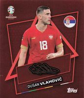 Topps EURO 2024 Swiss Edition SP SRB mit Signatur