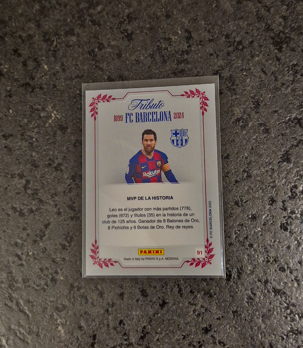 Topps Carte collezionabili: Lionel Messi - Barcelona - Panini – Nuovo (secondo la descrizione) da Burg AG venduto da Danoe 1