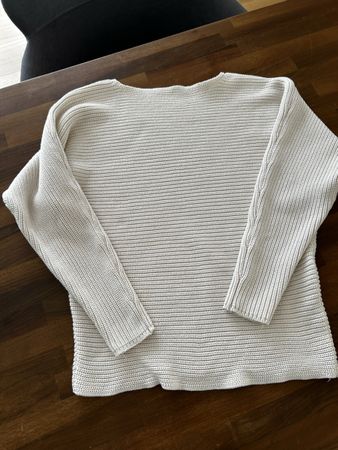 LAUREN RALPH LAUREN Luxus Pullover Creme Gr. M – BAUMWOLLE