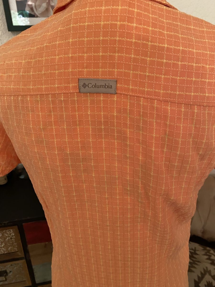 Columbia Blusen: Columbia Outdoor Wanderbluse orange Gr S – Gebraucht aus Schönenberg ZH von Pfupfli1 2