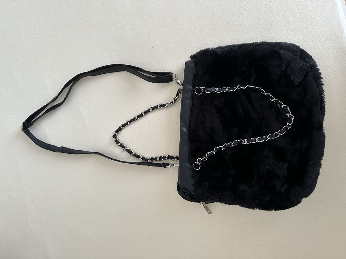Borse da donna: Bag black fur – Nuovo (secondo la descrizione) da Gordola venduto da EleSecondHand-TCG 4