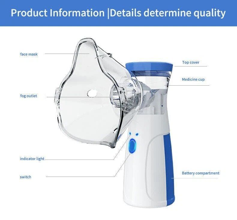 Attrezzature mediche: Vernebler  3in1 Inhalator Inhalationsgerät Inhaliergerät – Nuovo (secondo la descrizione) da Kirchdorf AG venduto da Lionstein 2