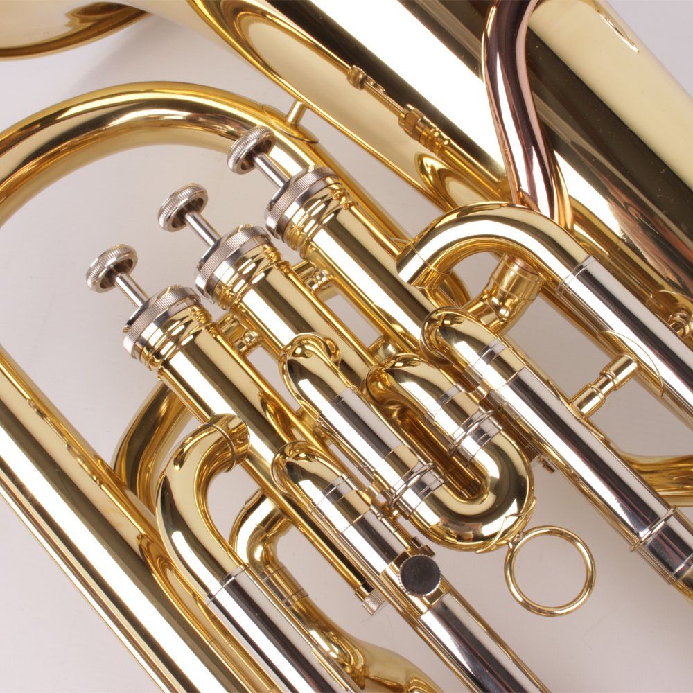 Karl Glaser Strumenti musicali: Karl Glaser Euphonium (Bb), 3+1 Perinet Ventile – Nuovo e nell'imballaggio originale da Lostallo venduto da Guddah78 3