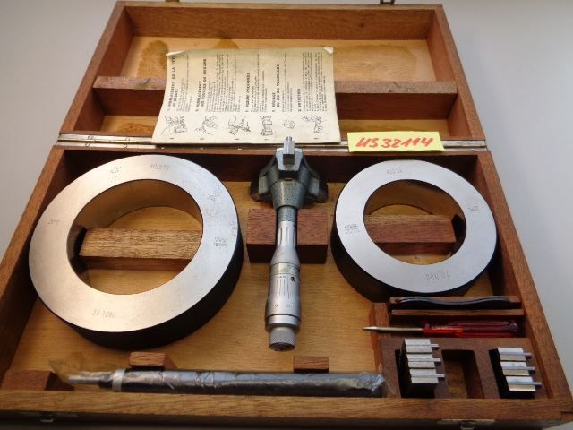 Micromètre D'intérieur TESA Tri-o-bor 60-90 Mm – Résolution 0,002 Mm, Occasion