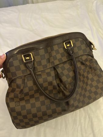 Louis Vuitton Handtasche braun kariert, Herbst Schnäppli!