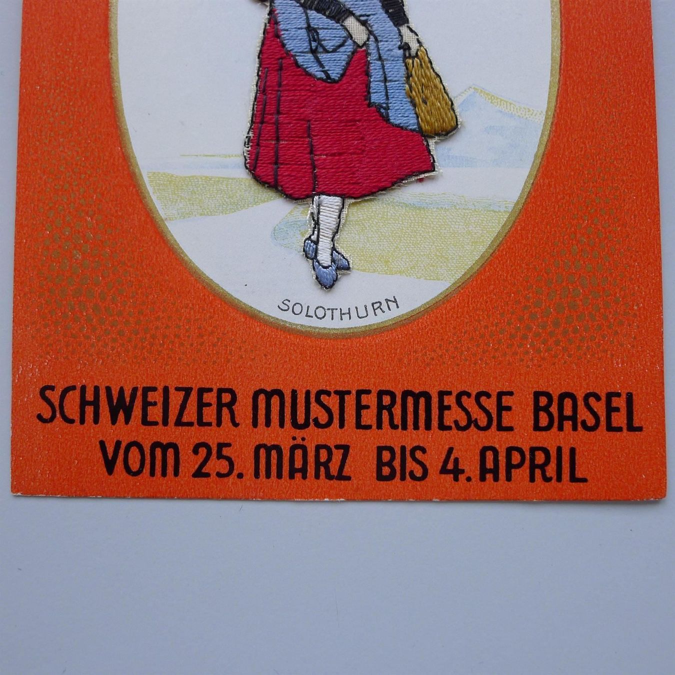 Tutti i francobolli: 1933: KARTE Schweizer Mustermesse BASEL - SOLOTHURN – Usato da Sursee venduto da Luzernerraute 1