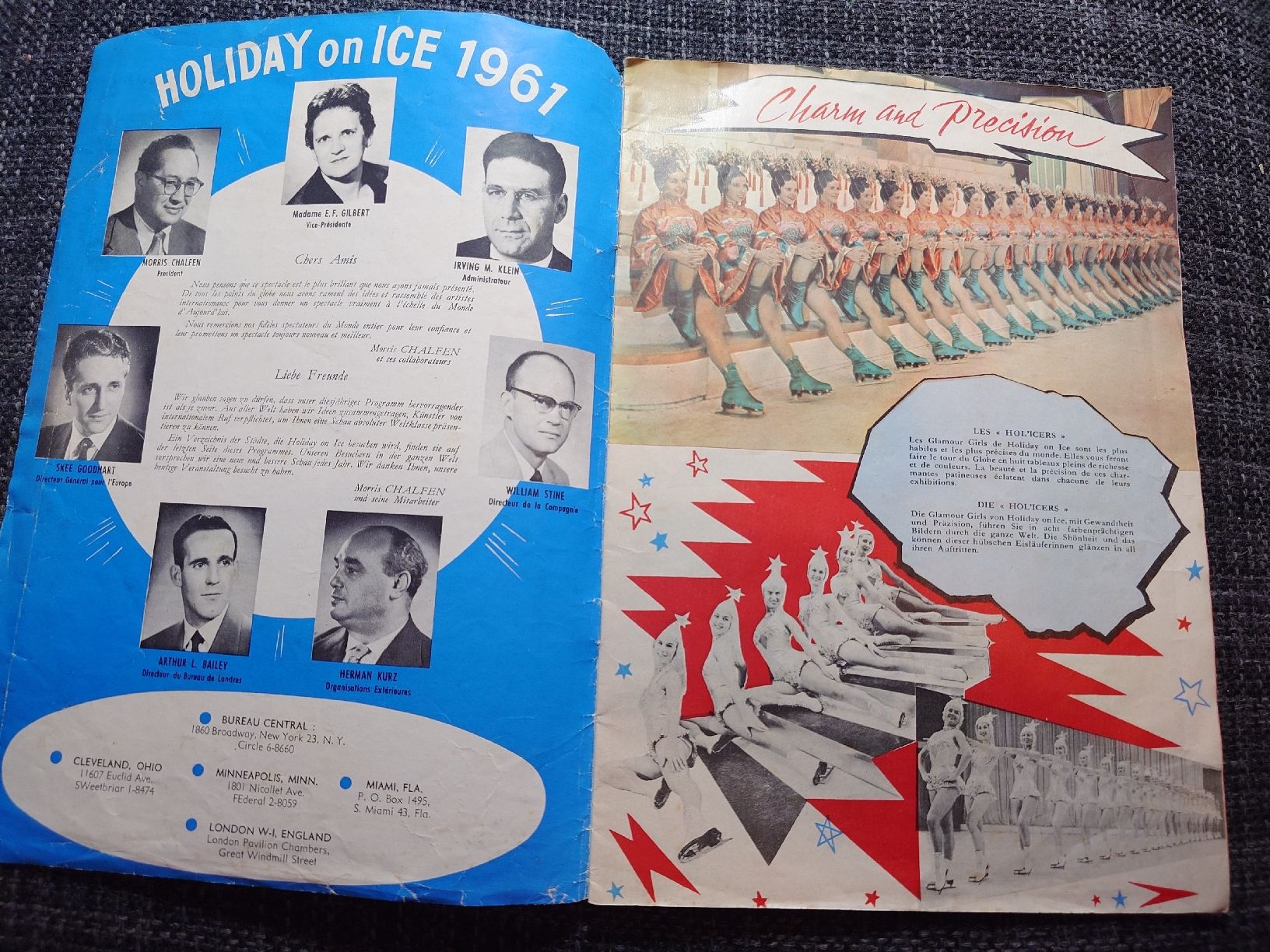 Documenti: Programme Holiday on Ice 1961 – Usato da Genève venduto da arnoo 2