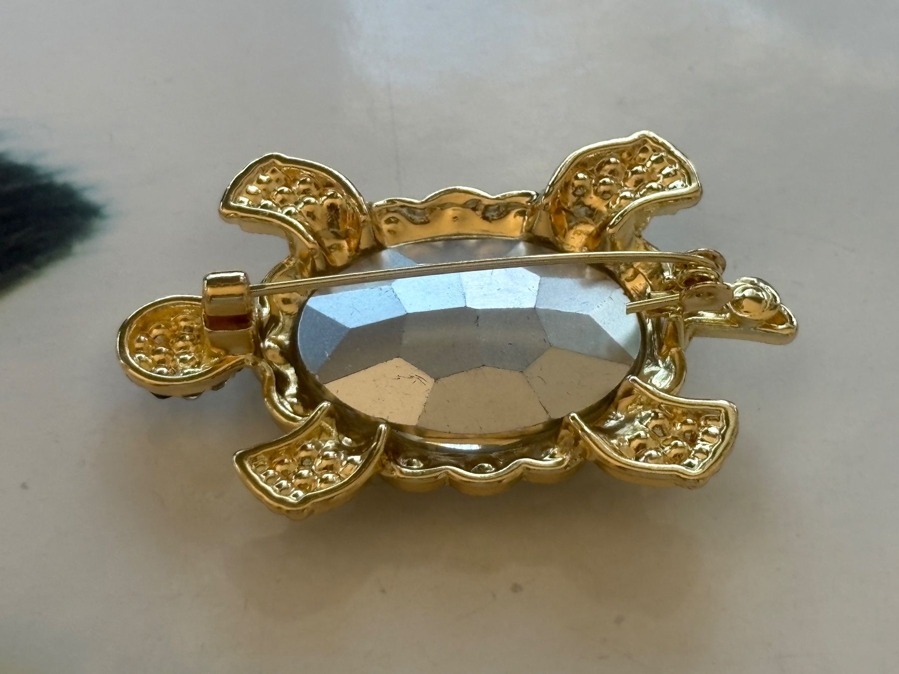 Broches & Aiguilles: Luxus Elegante  Brosche Schildkröte 🐢 Farbe: Gold – Neuf (Voir description) à Biel-Bienne par Roserosse13 6