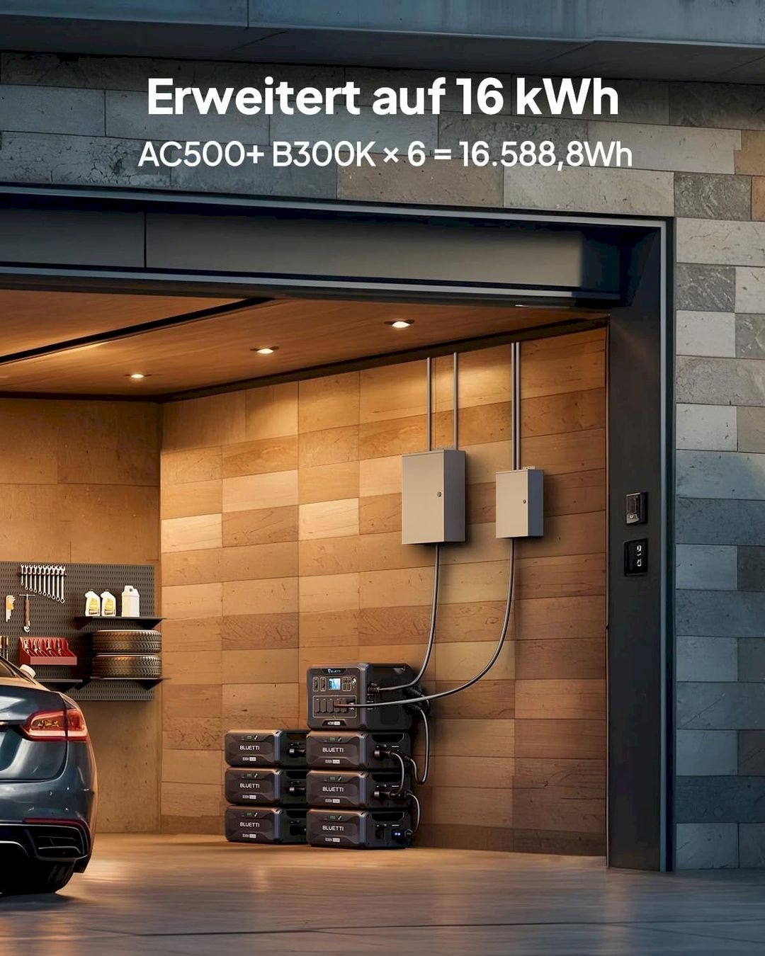 Tutti gli attrezzi: BLUETTI B300K Erweiterungsbatterie – Nuovo e nell'imballaggio originale da Bottighofen venduto da zaap 5