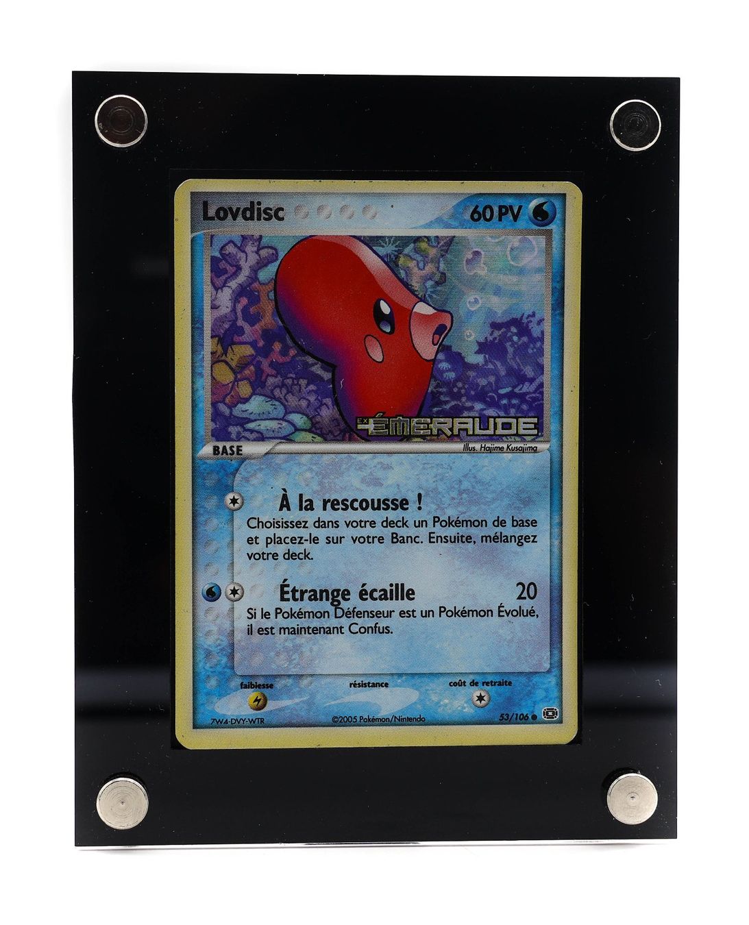Pokémon Carte collezionabili: Lovdisc (EM 53) Reverse - Pokémon TCG - EX - FR – Usato da Paudex venduto da dindeboy