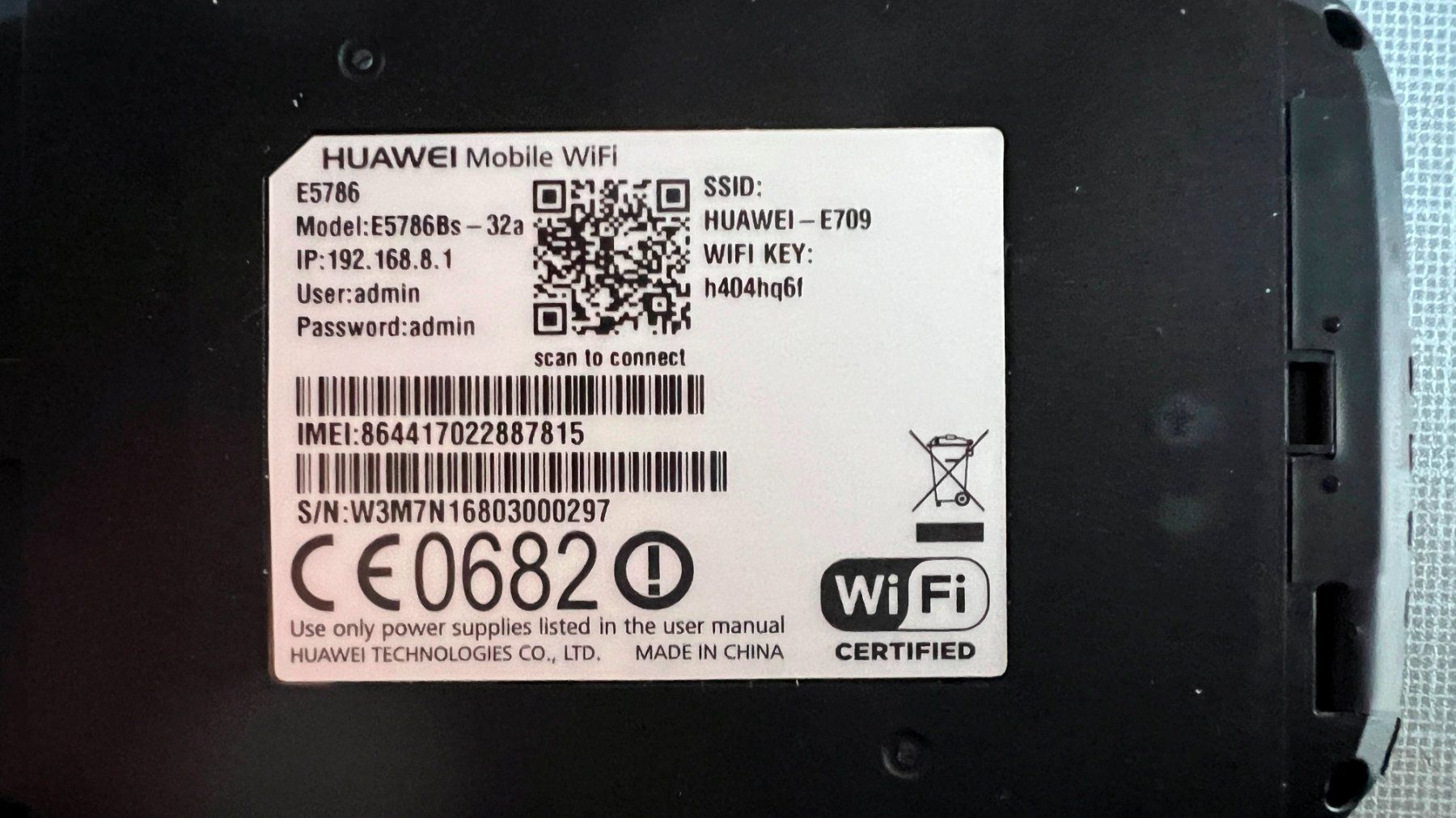 Huawei Modem & Router: Huawei Mobile WiFi E5786Bs-32a – Nuovo e nell'imballaggio originale da Lodrino venduto da Stema 3