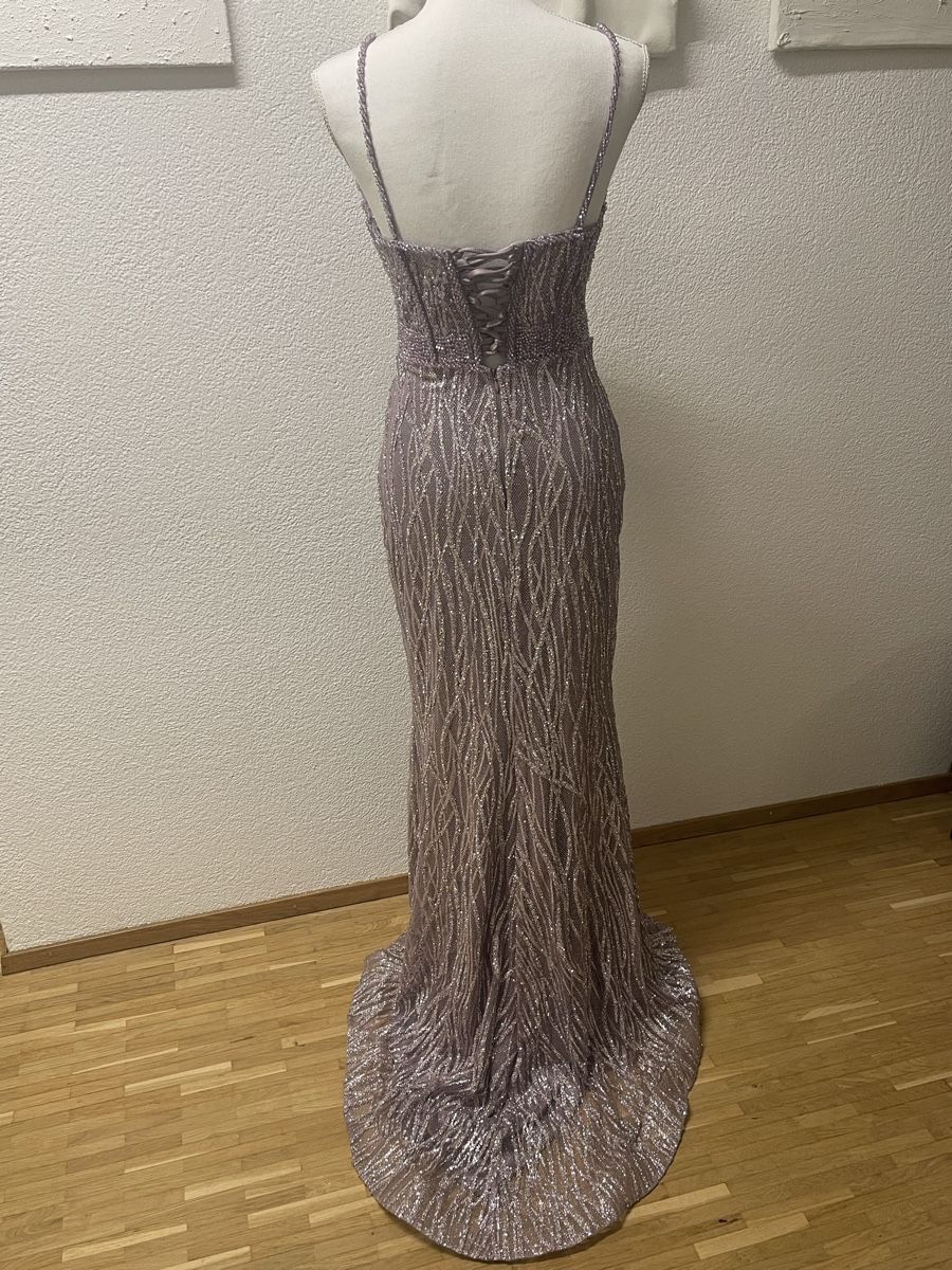 Vestiti: Lila Glitzerndes Abendkleid, Grösse 36-38 – Usato da Stallikon venduto da oez6e 3