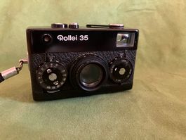 Rollei 35 T mit Skylight Filter