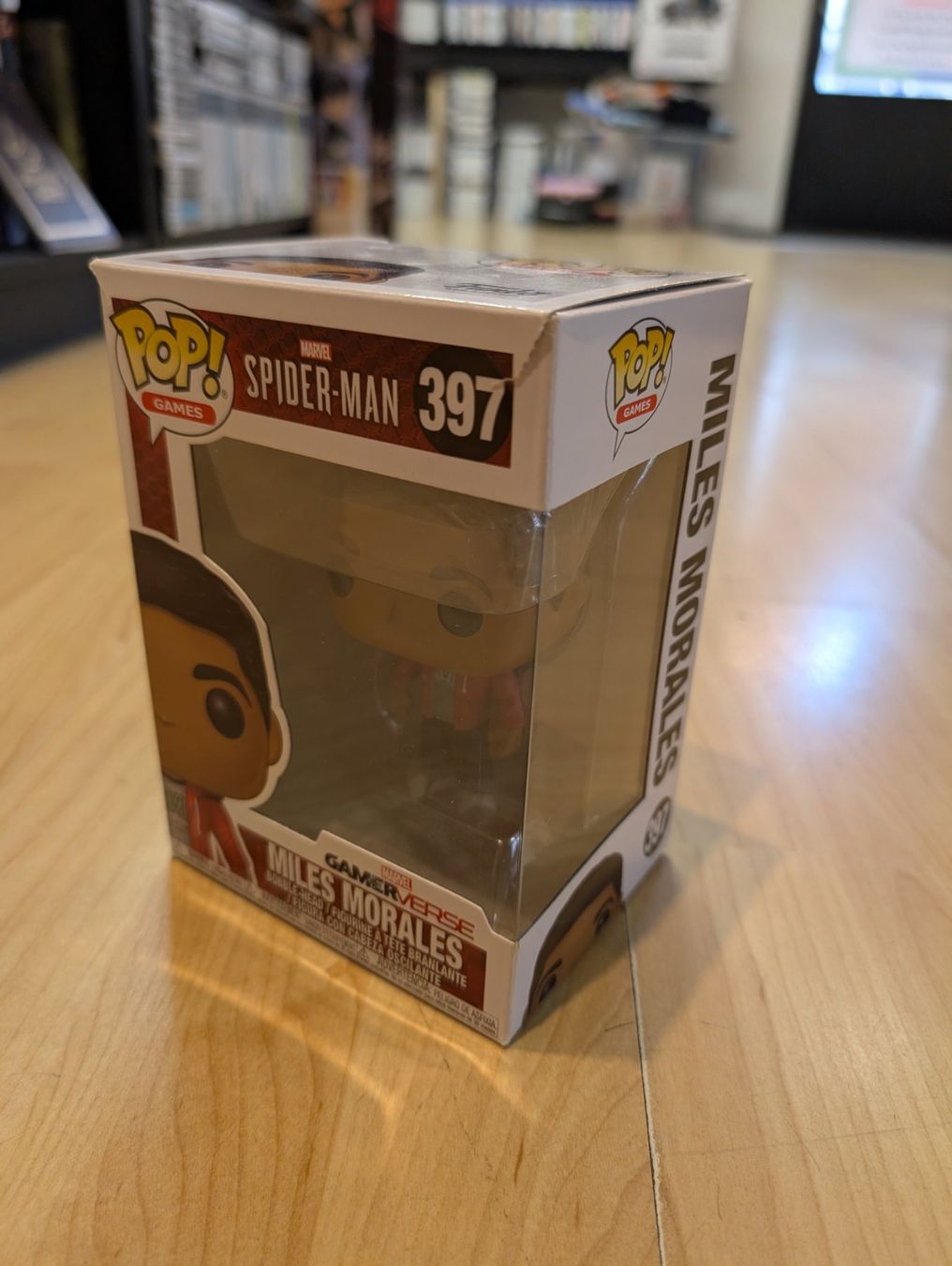 Funko Statuette: Funko pop spider man 397 Miles Morales – Usato da Giubiasco venduto da Ticinerd